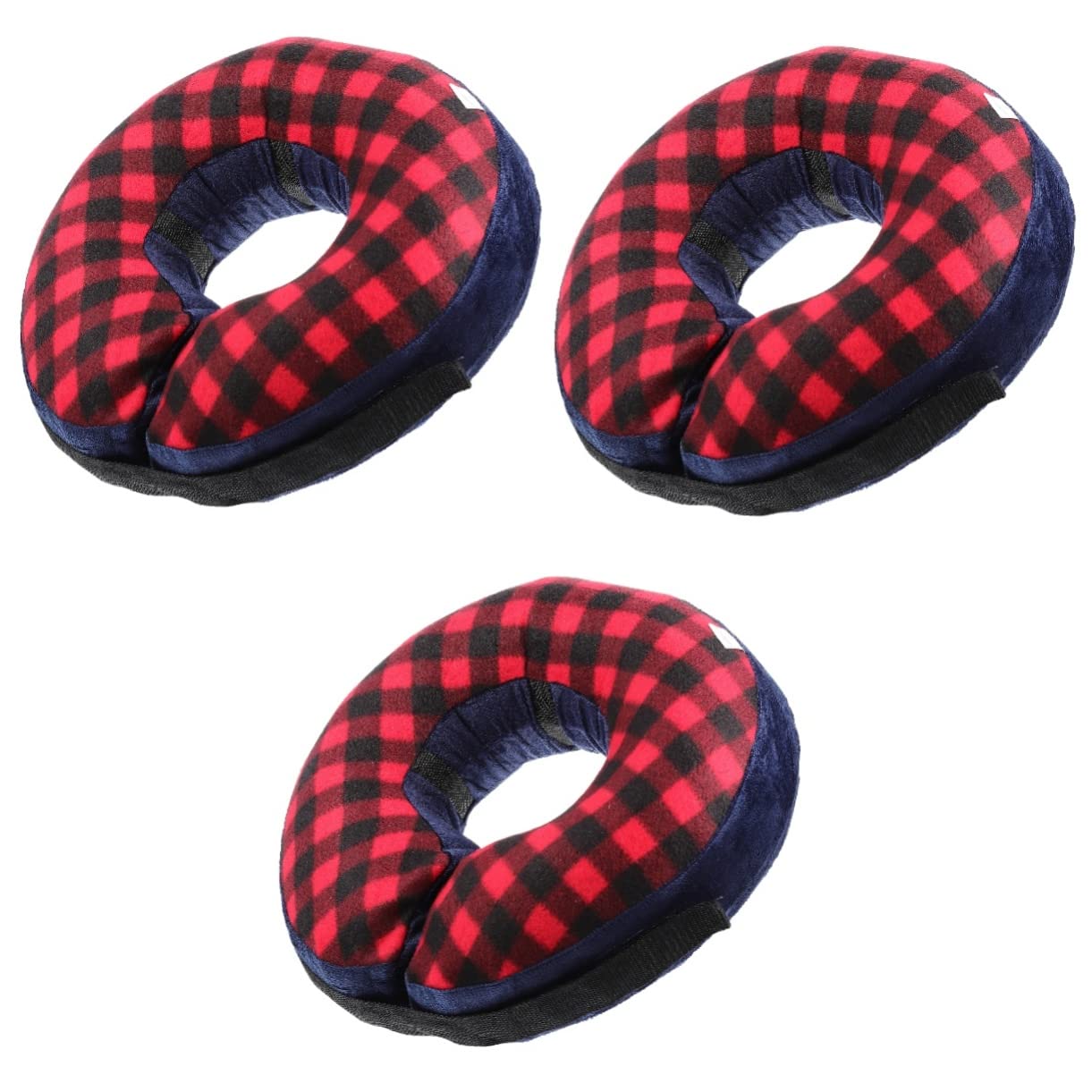Toddmomy 3piezas Collar Inflable De para Mascotas Collar Protector y Lavable Alternativa Cómoda Al Cono para y Cuidado De Heridas para Gatos y Perros