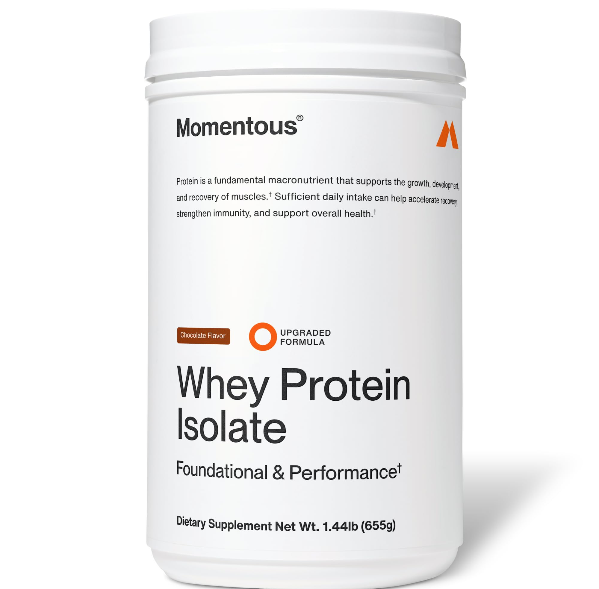 Essential Grass-Fed Whey Protein Powder – 20 g Whey Isolate Protein – NSF Certified for Sport – Gluten-Free – 25 Servings for Essential Everyday Use – Chocolate – Net WT 1.44 LB (655 g)