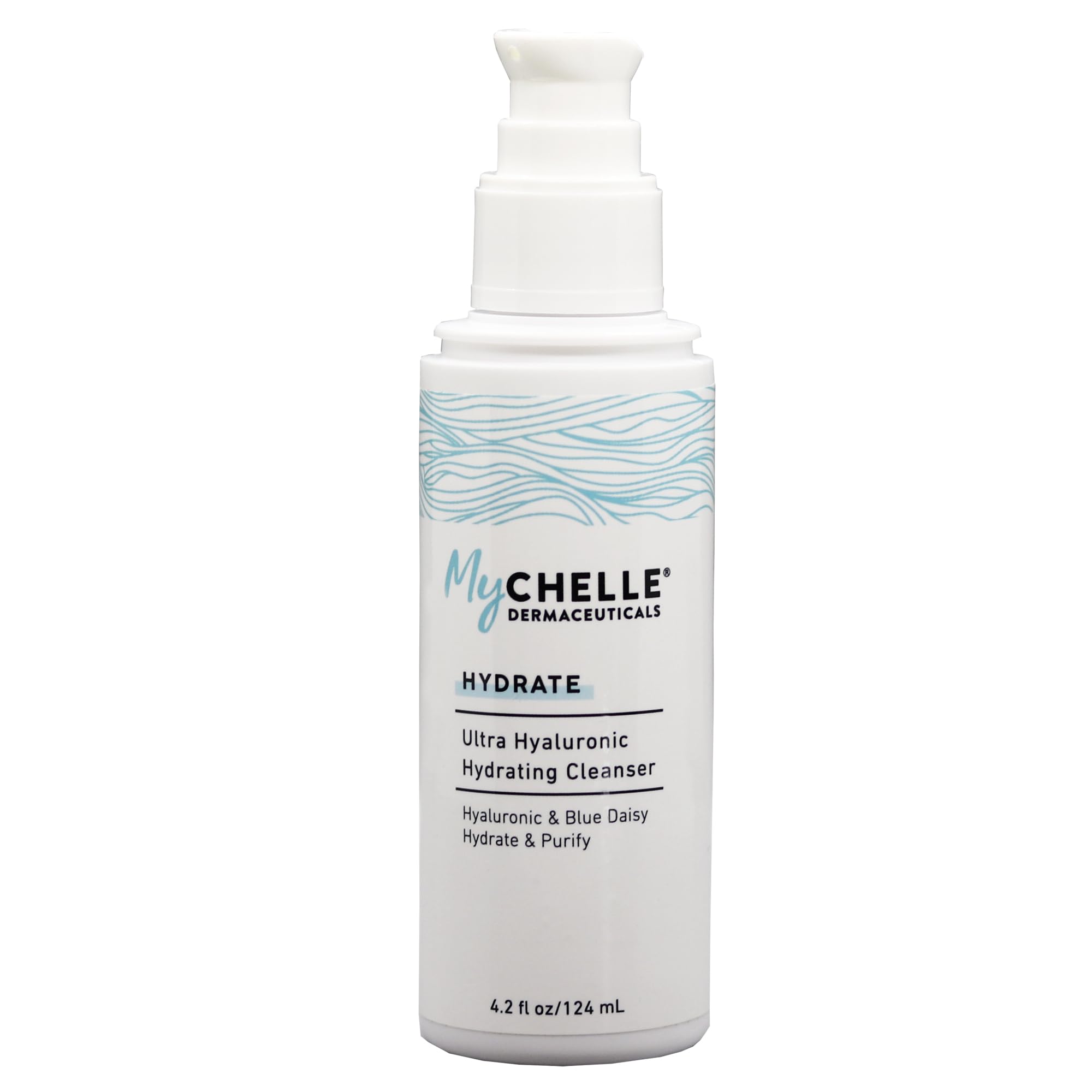 MyCHELLE Ultra Hyaluronic Hydrating Cleanser, Gentle Cleanser, 4.2 fl Oz.