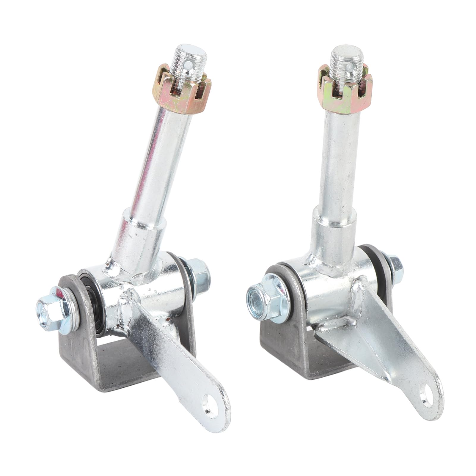 GOTOTOP Go Kart 1 Pair Front Steering Knuckle Wheel Hub Spindle Spindles, Ideal for Drift Trike, 4 Wheelers, Quad, ATV, Go Kart