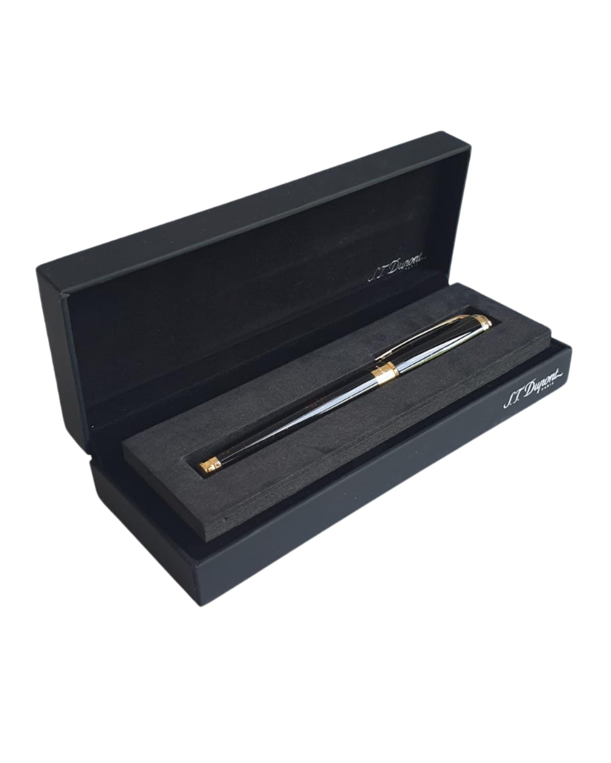 Amazon | S.T.Dupont Pen Collectable Unisex Metal Black Uni