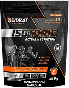 Isotonic Active Hydration - 1000g Refil Morango com Maracujá - Reidrat