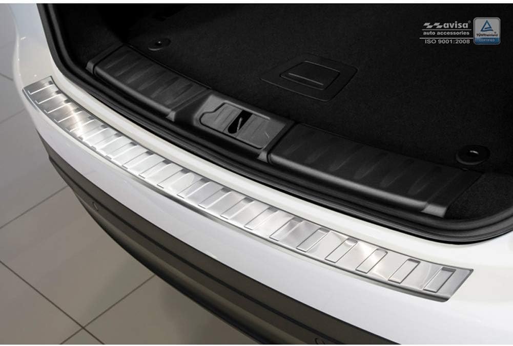 Auto-Style 2/35074 Stainless Steel Rear Bumper Protector Silver