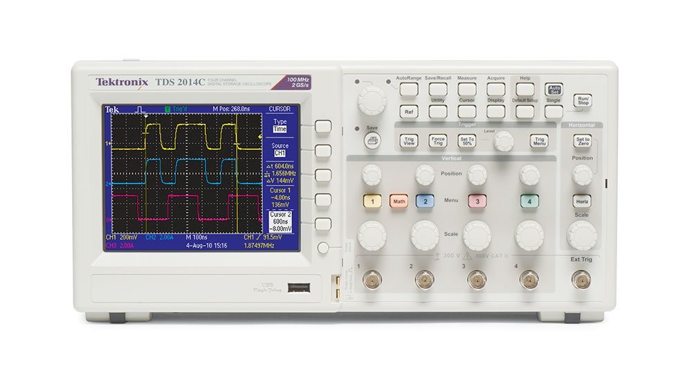 Tektronix　TDS2014　オシロスコープ　テクトロニクス Amazon | Tektronix デジタル・オシロスコープ 100MHz・2GS/s・4ch