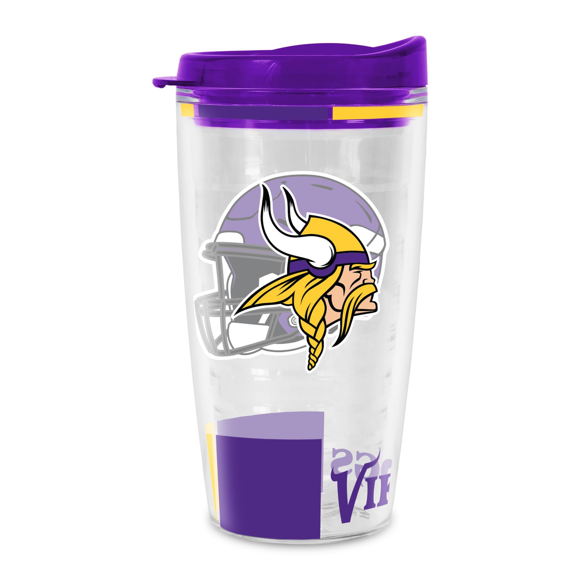 Rico Industries NFL Football Double Wall Classic 16oz Or 20oz Tritan Tumbler W Lid