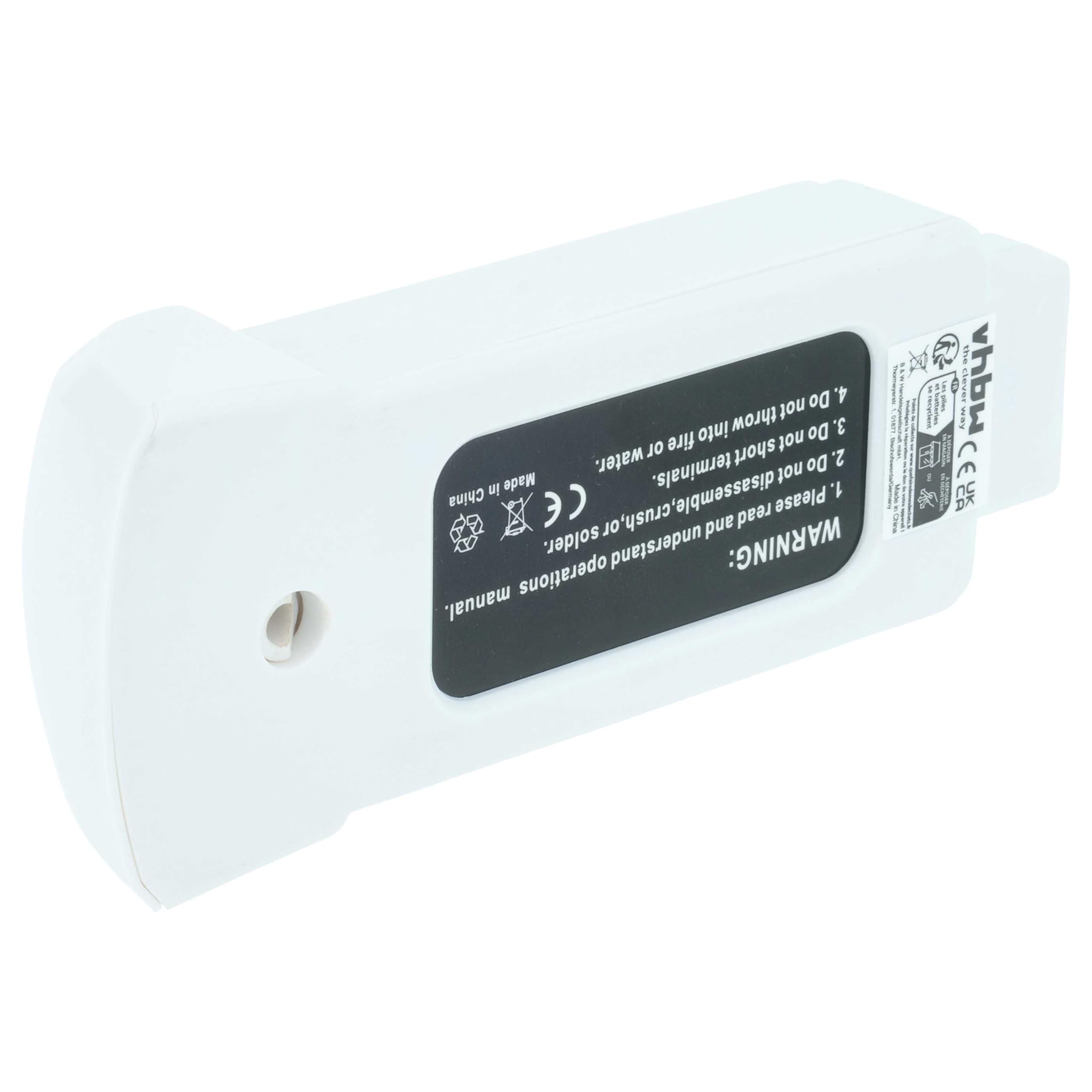 vhbw batteria compatibile con Yuneec Breeze 4K, Breeze drone quadricottero multicottero (1700mAh, 11,1V, Li-Poly)