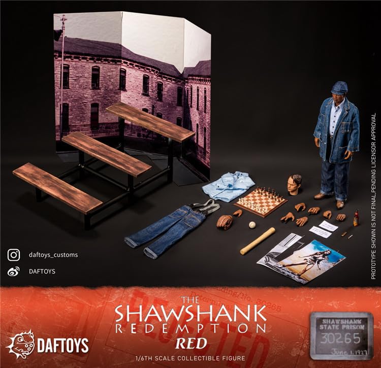 Amazon | 未開封Daftoys F020 Red Ellis Boyd Shawshank Redemption