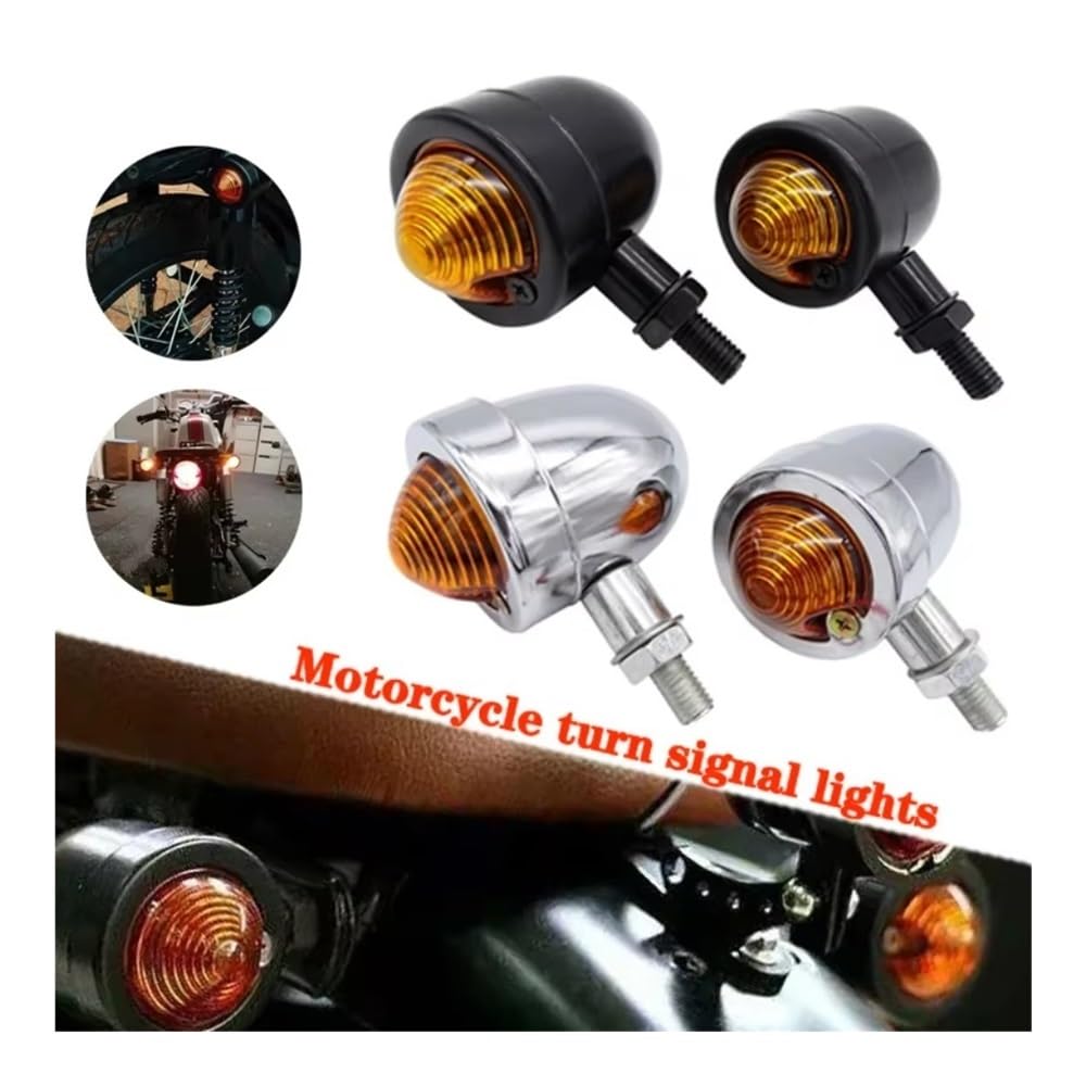 intermitentes led Para Motocicleta Universal 12V 10mm Chopper