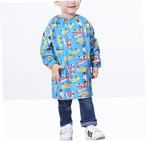 Miniatura 9 de ORFOFE Delantal de pintura para niños de 3 a 5 años