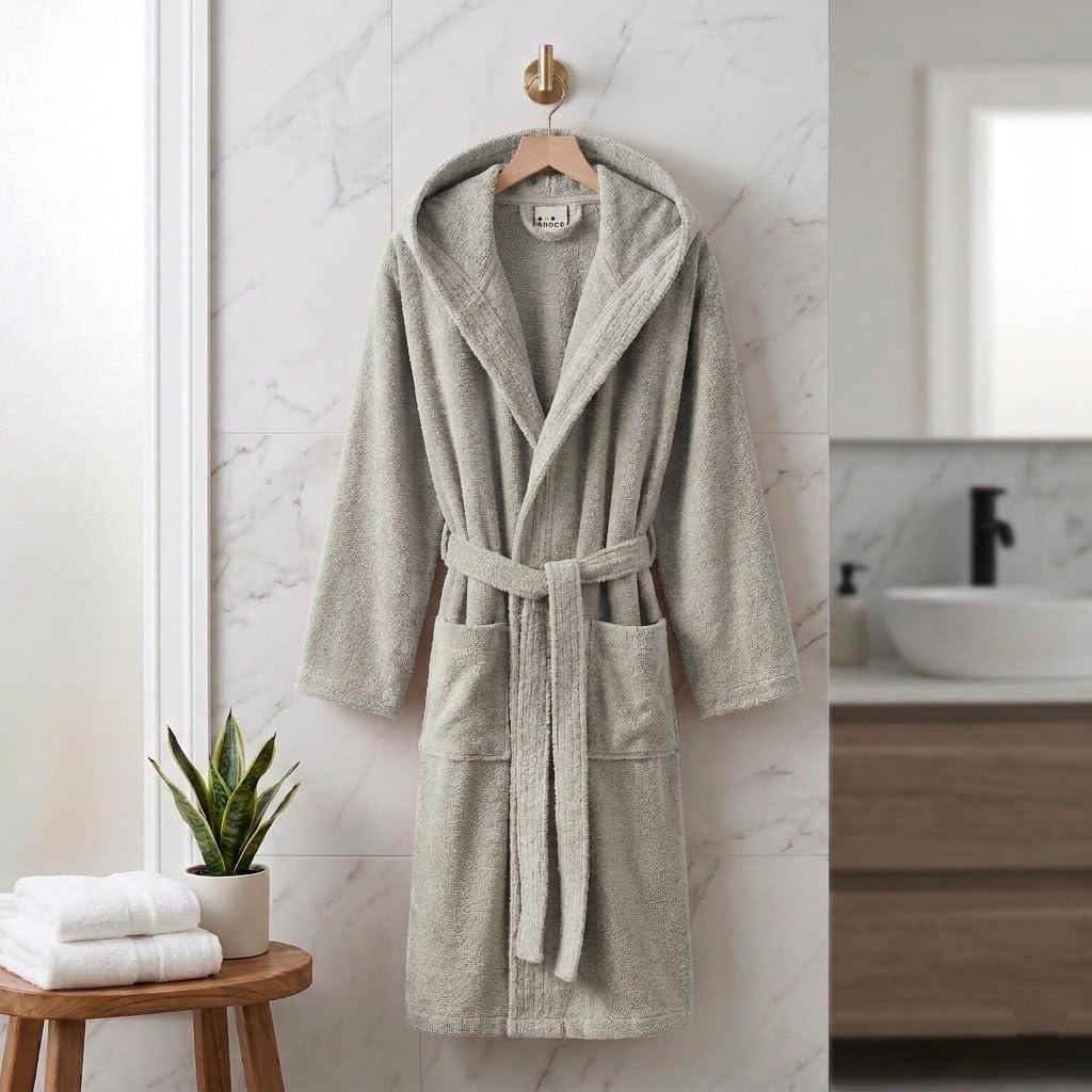 Ruggeri - Accappatoio in Microspugna 100% Cotone di Alta Qualità | Ultra Morbido, Leggero e Super Assorbente | Unisex Adulto