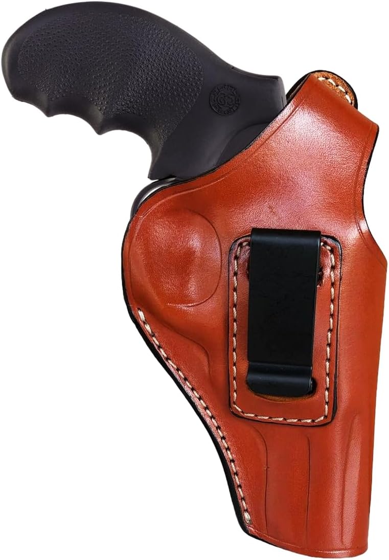 Leather Holster for Taurus 856 Defender 3 inch Barrel, OWB, IWB, Thumb Break, Genuine Leather, ShnLeather
