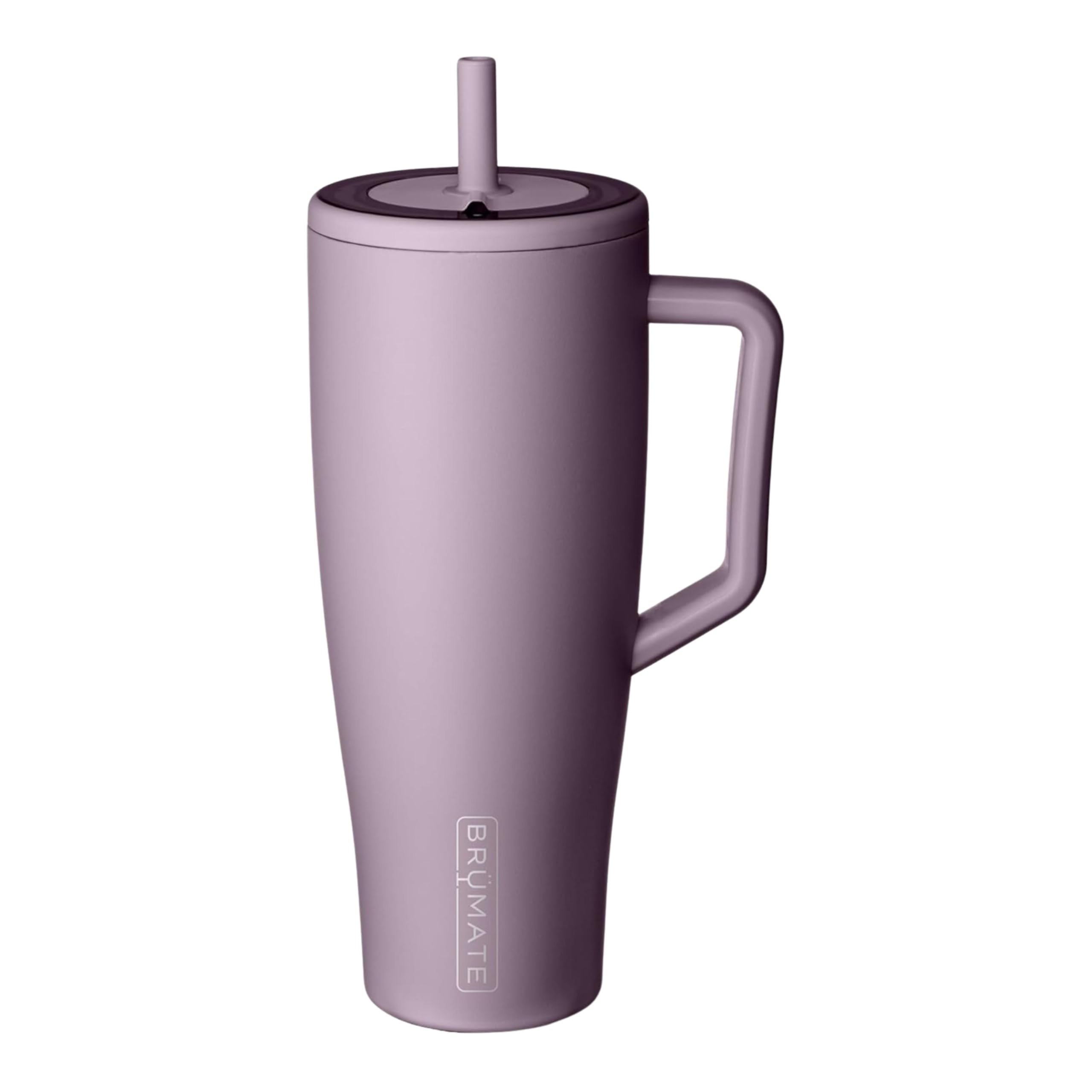 BrüMate Era 1,2 l Becher mit Strohhalm und Deckel | 40 oz Metall-Wasserflasche mit Griff | 100% auslaufsicher | Isolierter Becher | Edelstahl-Reise-Fitness-Becher | Hält Getränke den ganzen Tag über