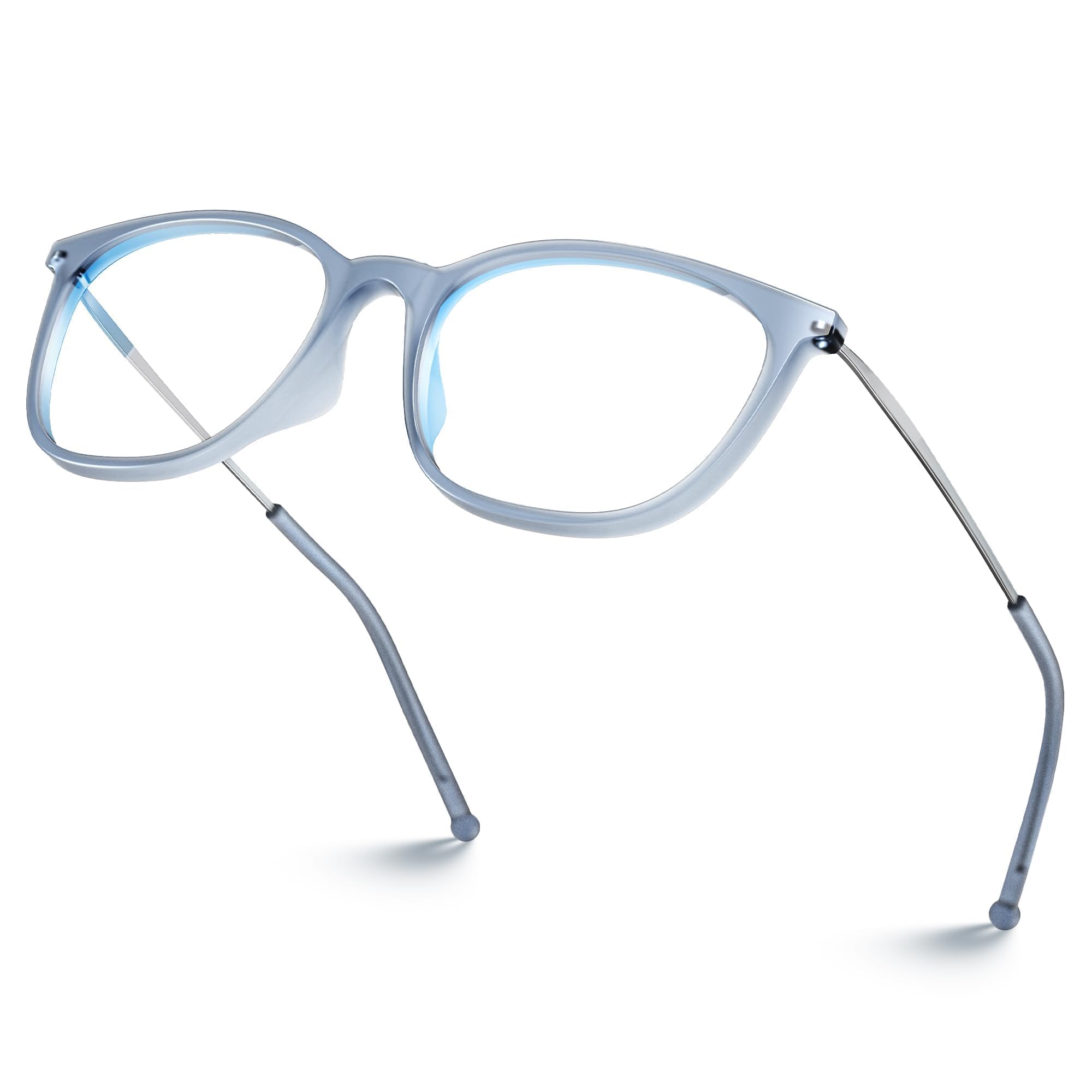 VISOONE Light Weight Slip Resistant Blue Light Blocking Computer Glasses with Anti Glare UV400 for Man Women GAEL