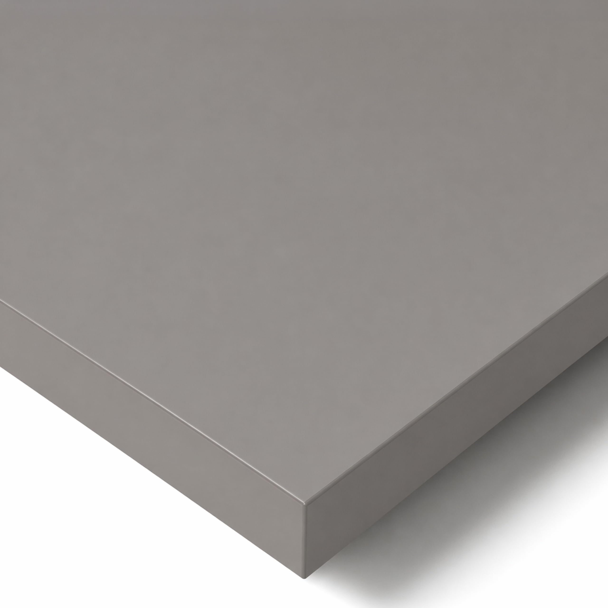 POKAR Table Top 120x80 cm | Desk Top 25 mm Thick | Perfect for Height Adjustable Standing Desk or Dining Table DIY | Durable Laminated Table Top | Made in Europe | Dark Grey — image 1