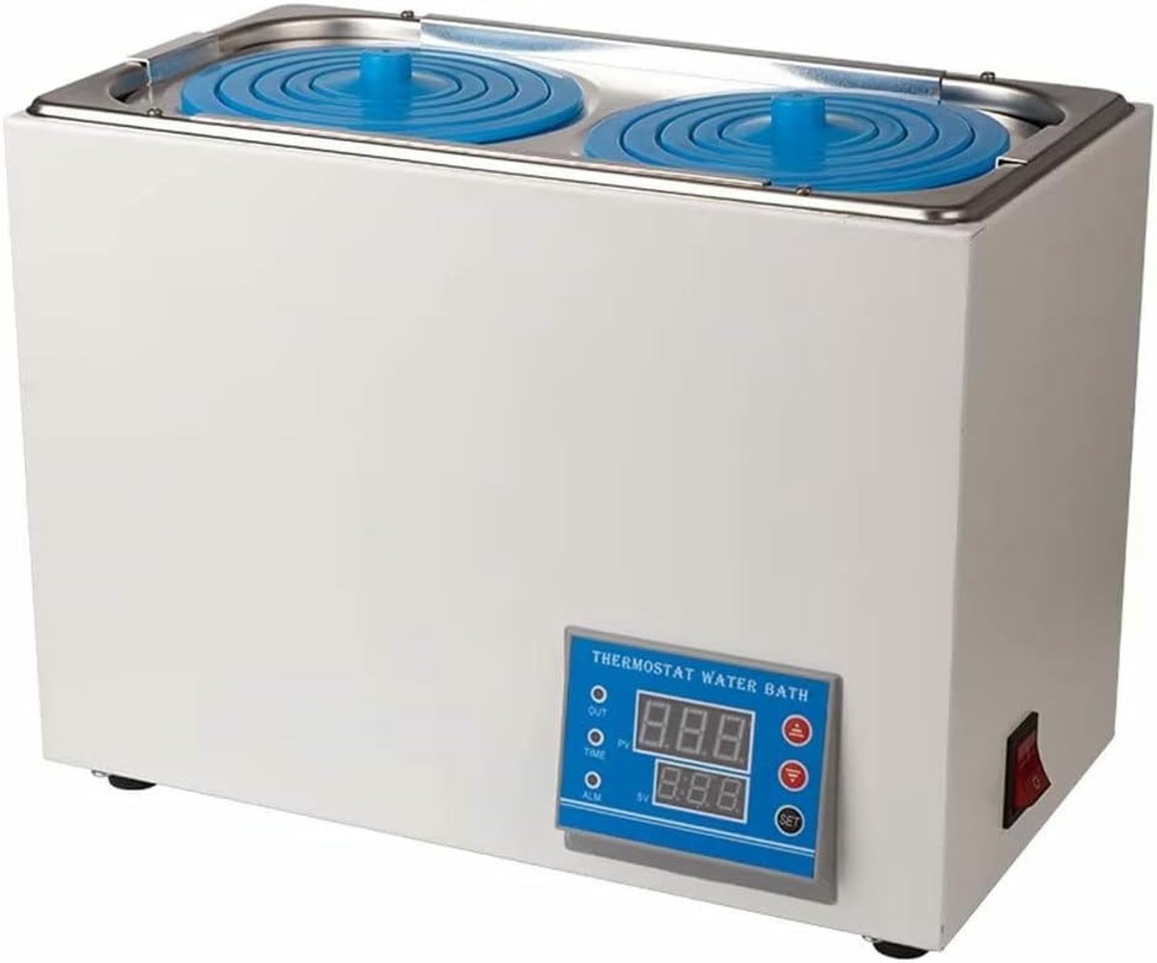 600W naukowa cyfrowa termostatyczna łaźnia wodna laboratoryjna, elektryczny podgrzewacz łaźni wodnej, ogrzewanie do 100°C, materiały do łaźni wodnej laboratoryjnej