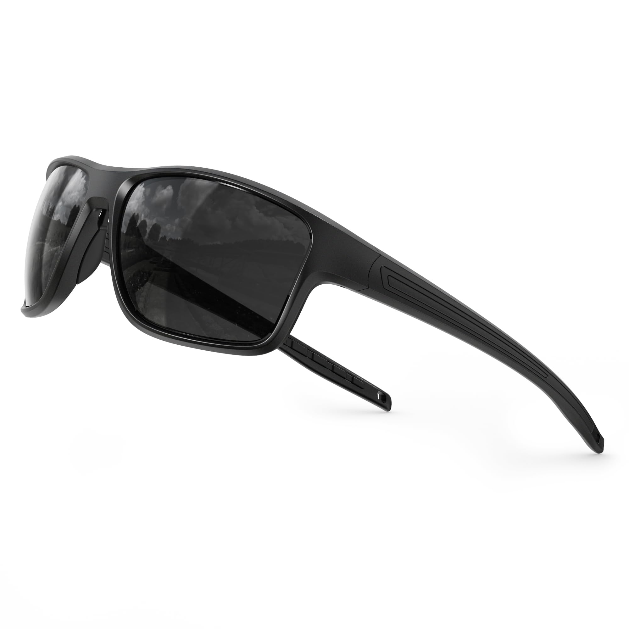 Occhiali da sole polarizzati per uomo e donna, occhiali da sole sportivi per ciclismo, baseball, golf, pesca, montatura resistente, protezione UV400
