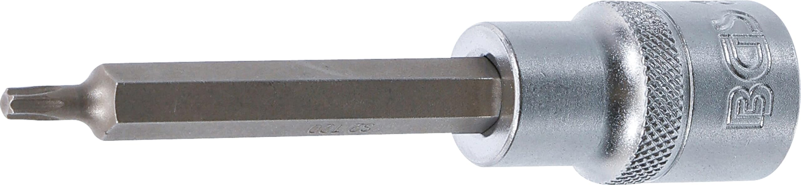 BGS 4469 | Bit Socket | length 100 mm | 12.5 mm (1/2") Drive | T-Star (for Torx) T20