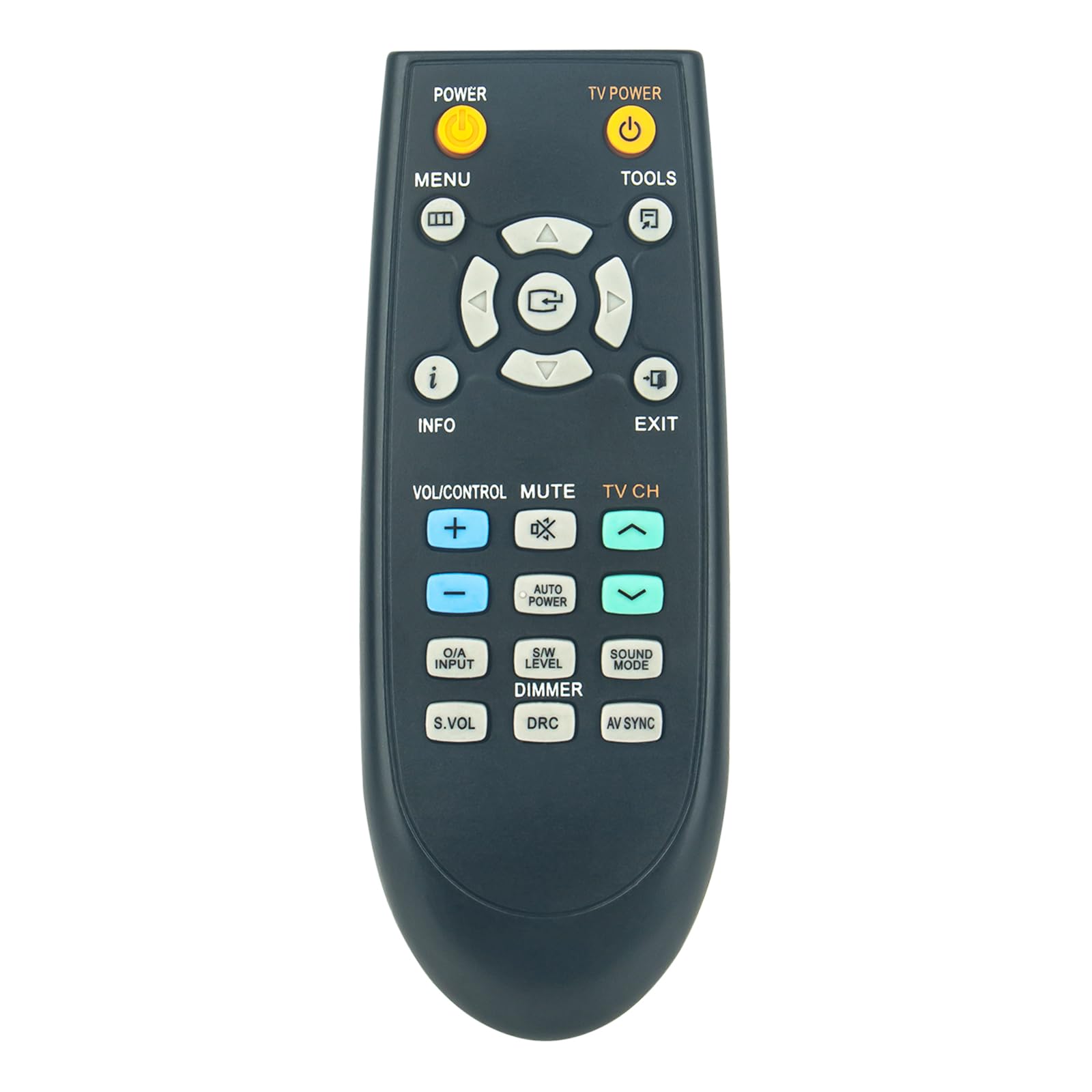 PERFASCIN AH59-02196G Replaced Remote Control fit for Samsung Soundbar Home Cinema System HWC450 HWC451 HTSB1 HTWS1 HWC451/XAA HWC470 HWC470/XEE