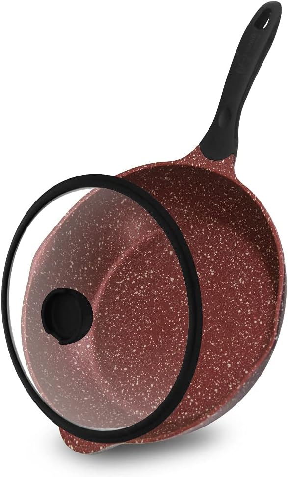 Cheffinger Wok Poêle 30cm Induction Fonte D'Aluminium avec Couvercle Antiadhésif Poêle à Frire Amovible Poignée Marmorbeschichtung Gastronomie Accueil Poêle Wok Noir Cheffinger Wok Poêle 30cm Induction Fonte D'Aluminium avec Couvercle Antiadhésif Poêle à Frire Amovible Poignée Marmorbeschichtung Gastronomie Accueil Poêle Wok Noir