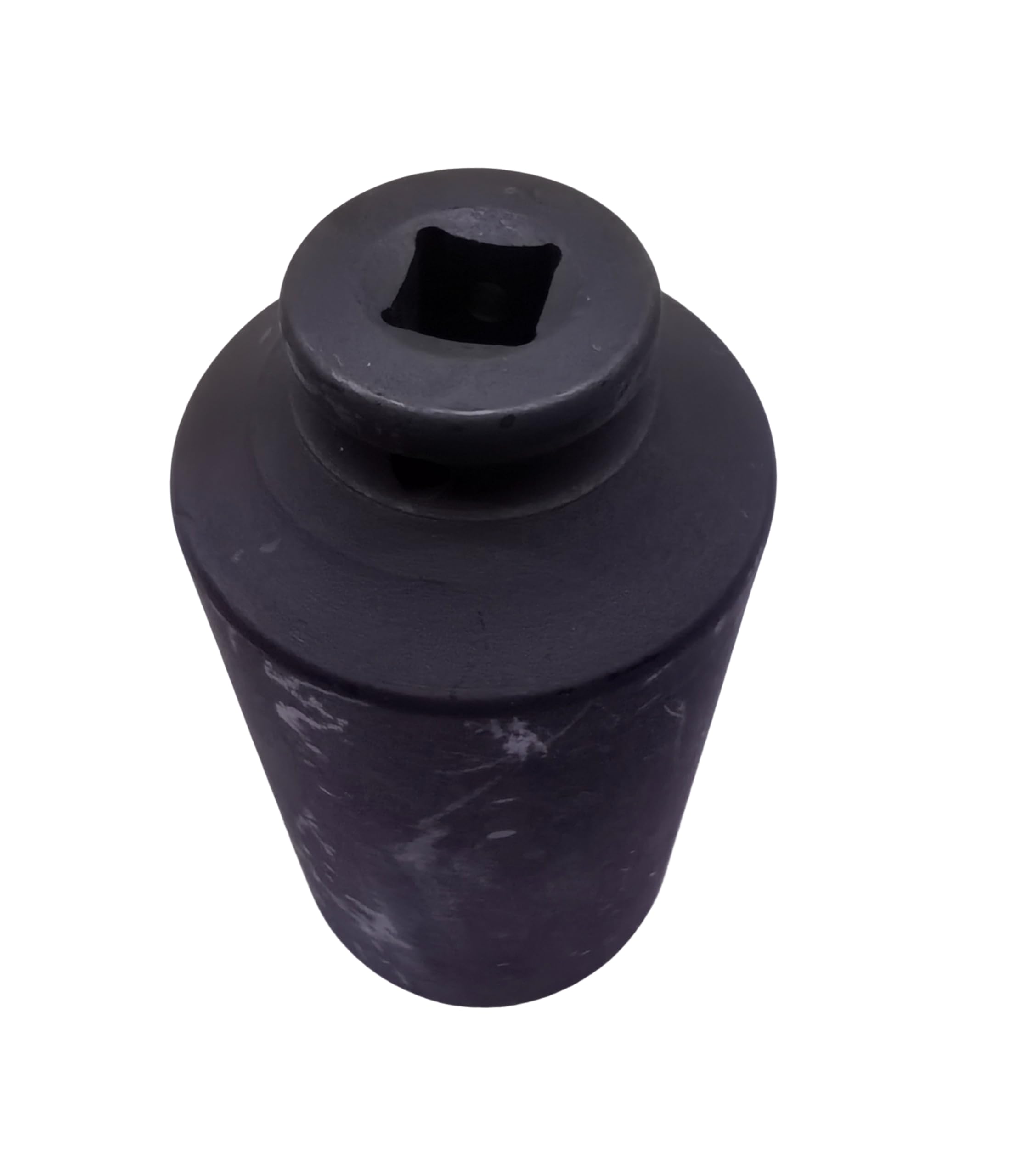 Llave de vaso de impacto profunda de 1/2 pulgada de 1-13/16 pulgadas, 4.7 pulgadas de largo, 6 puntos, acero de aleación Cr-V tratado térmicamente