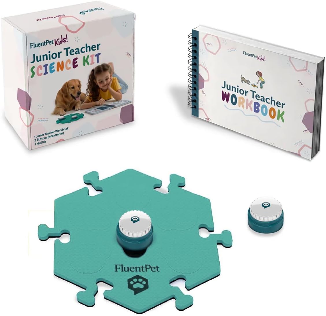 FluentPet Junior Teacher Science Kit with Buttons