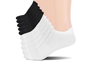Women's Black and White Ankle Socks: Comfortable and Durable Essentials