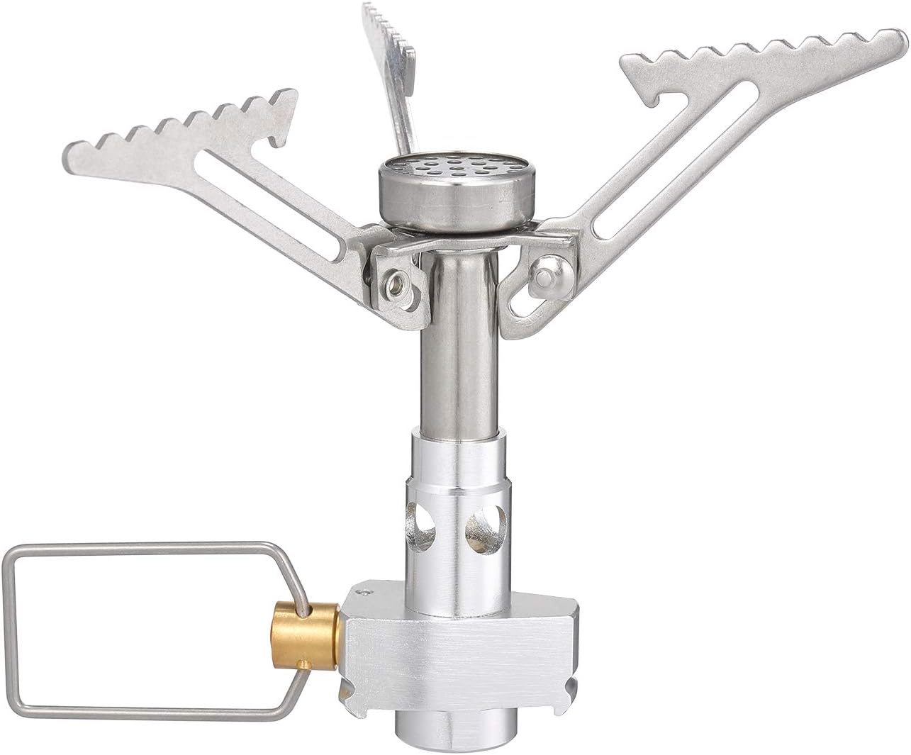 Sagafly Camping Gas Stove, Portable Pocket OnePiece Mini Gas Stove