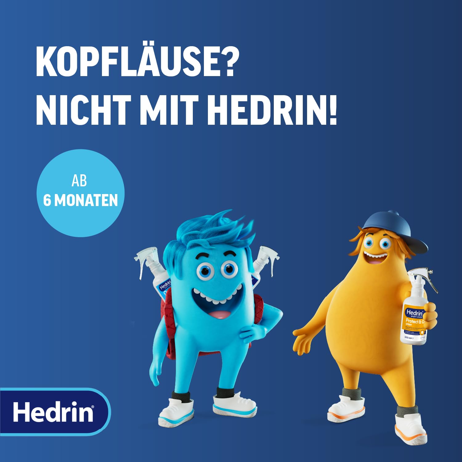 Hedrin gegen Läuse Once Spray Gel, 60 ml Lösung