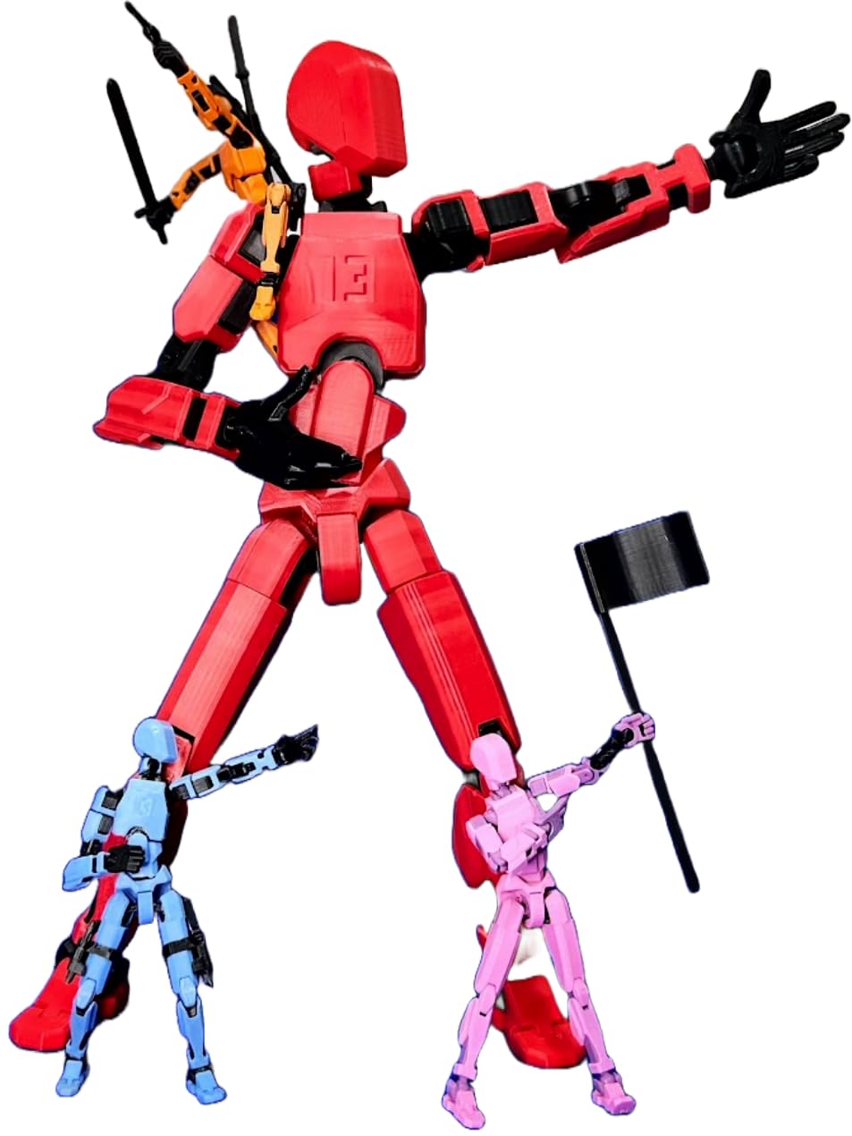 ブラジルの人形 Dummy 13 Gigante 40cm (Vermelho) | Amazon.com.br