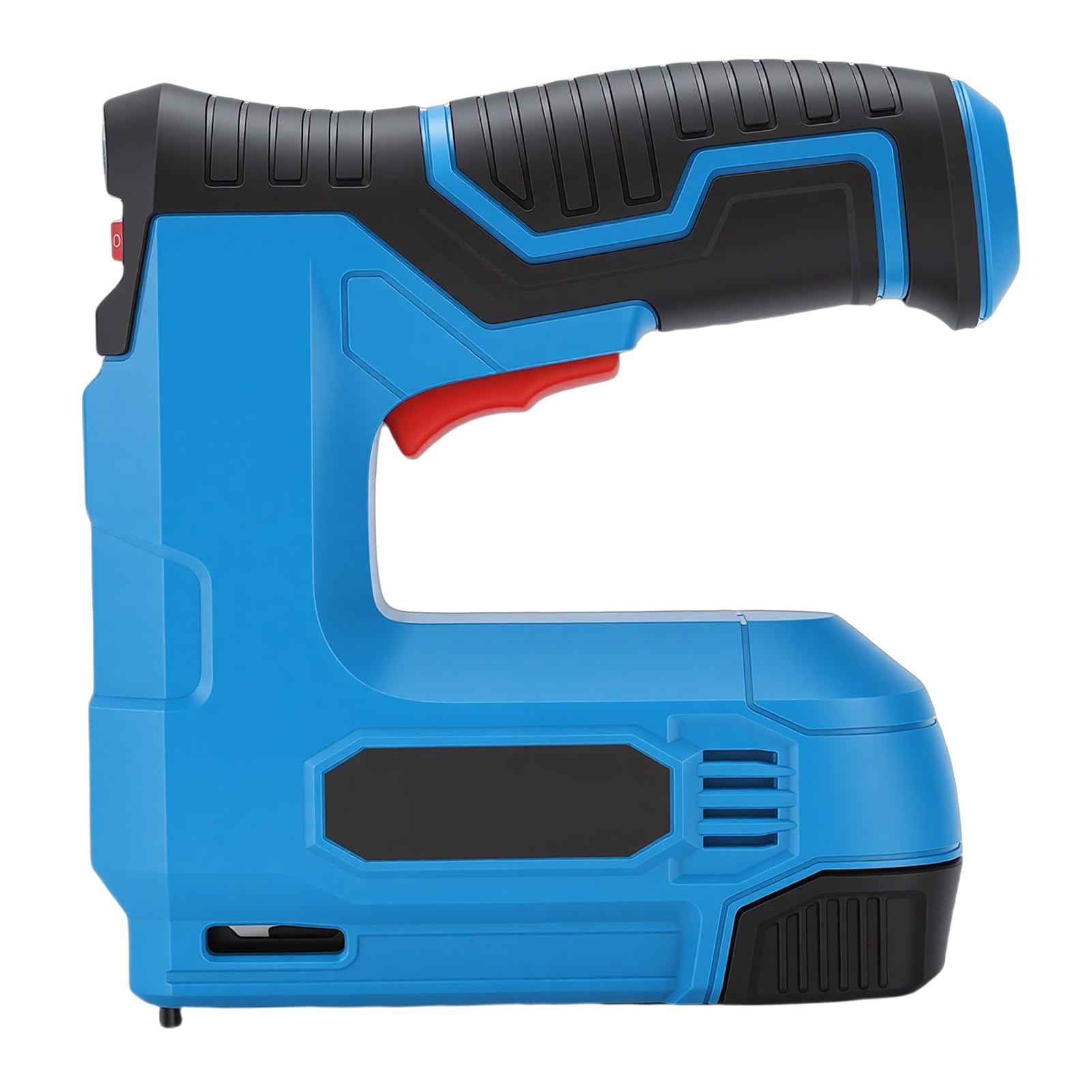 Kit Brad Chiodatrice Cordless 2000mAh Pistola Sparachiodi Ricaricabile Alimentata a Batteria Agli Ioni di Litio con 1000 Graffette e Chiodi 30/min per Decorazione Paviment