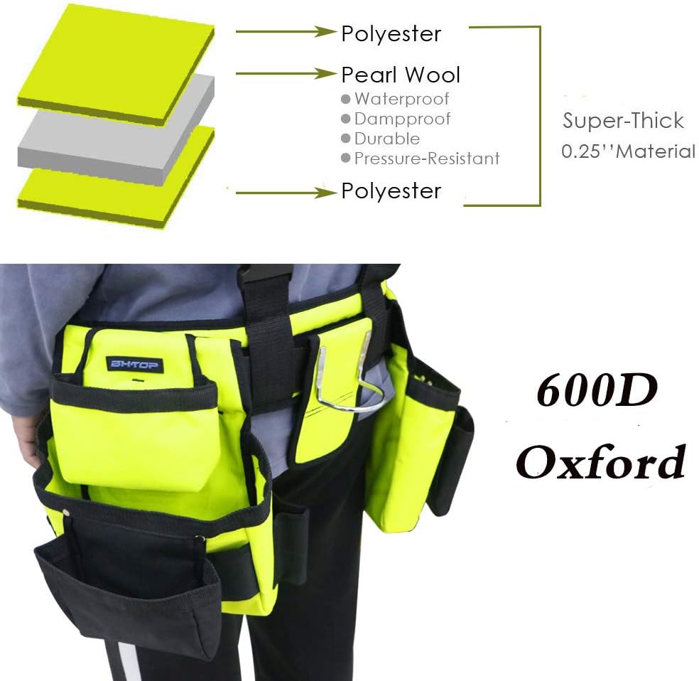 80% Off Discount BHTOP Tool Belt Bag (Gree) 🛒 Flash Sale BHTOP Tool Belt Bag (Gree)