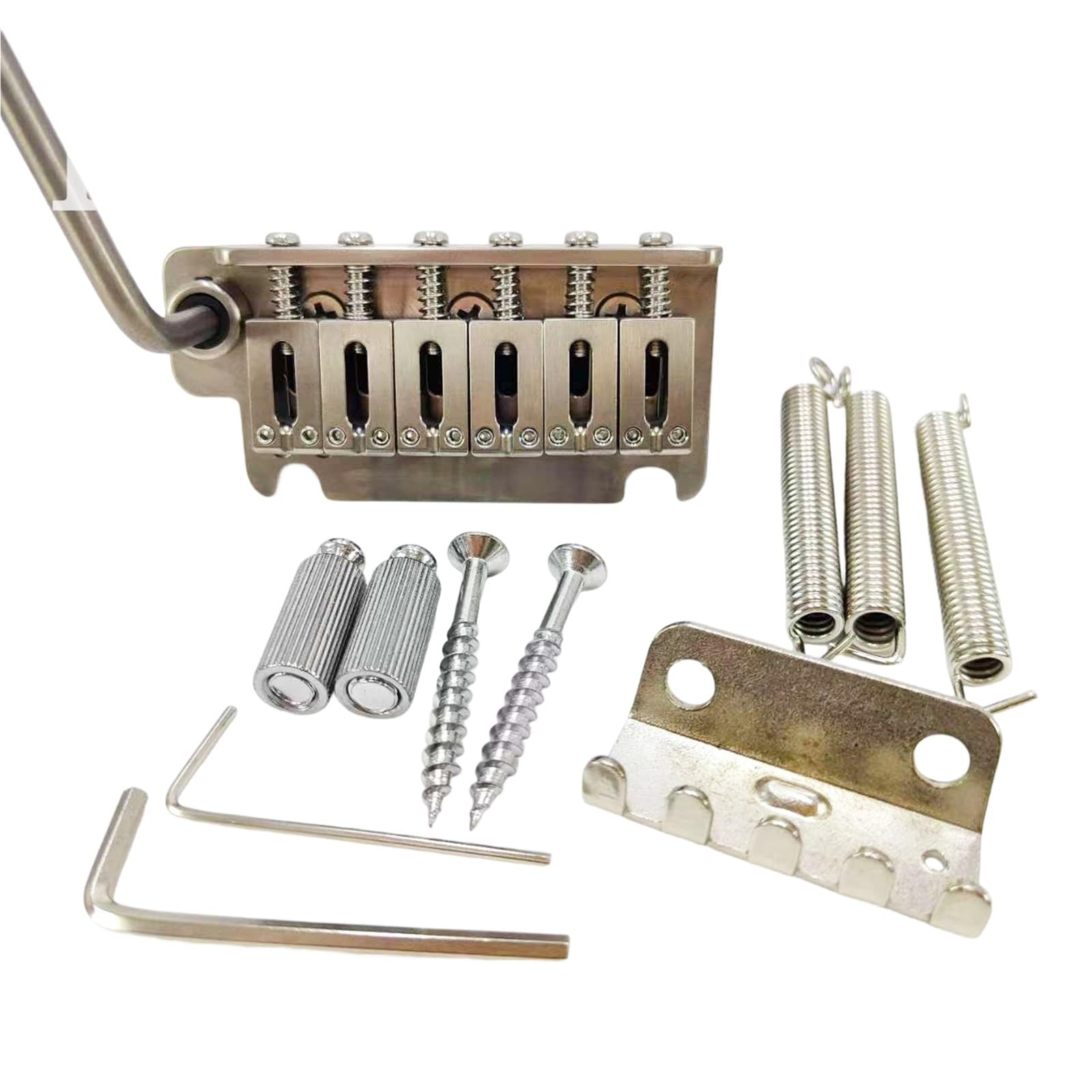 Mostek Gitarowy Gitara Elektryczna Ze Stopu Tytanu Z Podwójnym Mostkiem Tremolo 10,5/10,8(10.5mm)