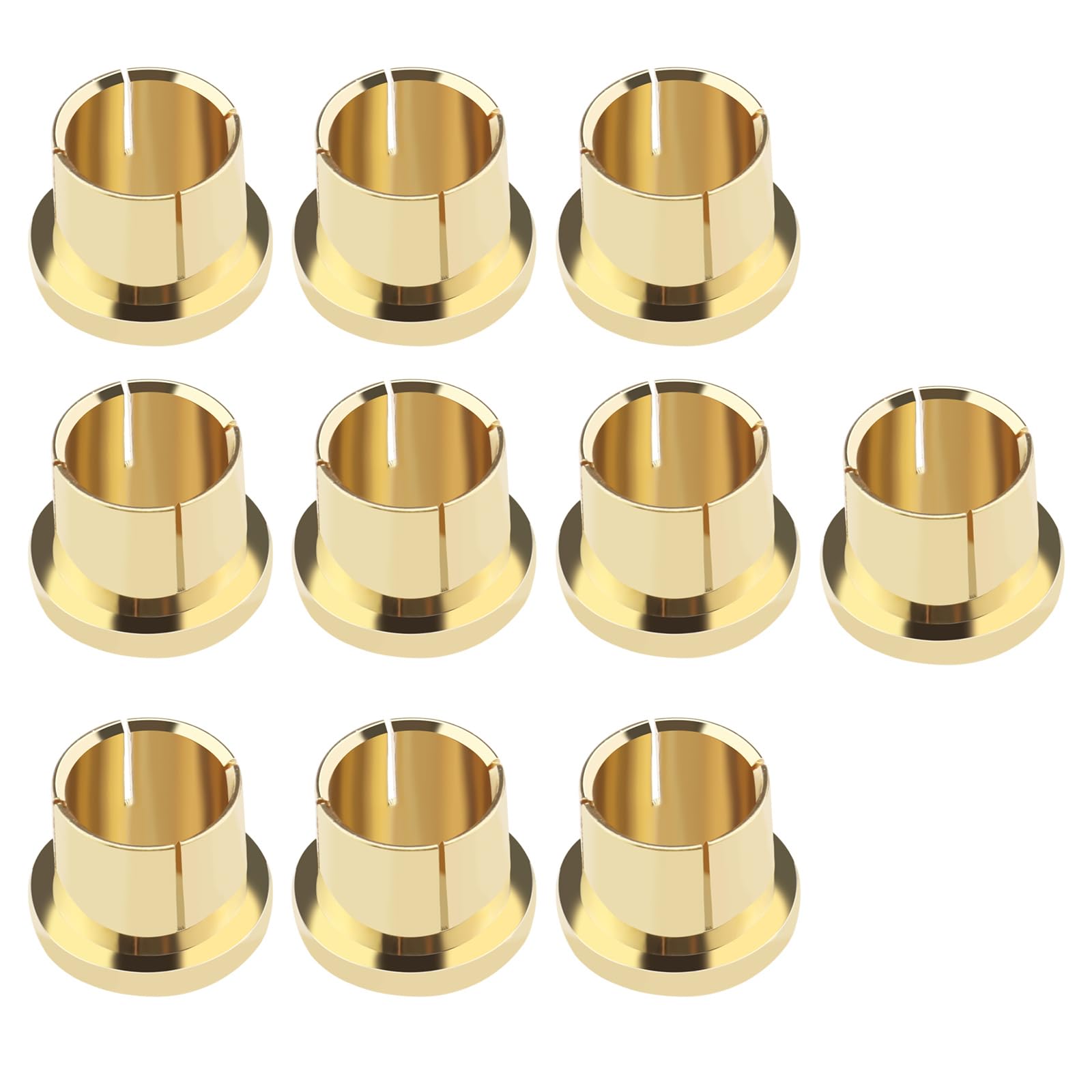 Set Da 10/12 Spine RCA Placcate Oro 24K – Contatti In Rame Per Un Audio Impeccabile