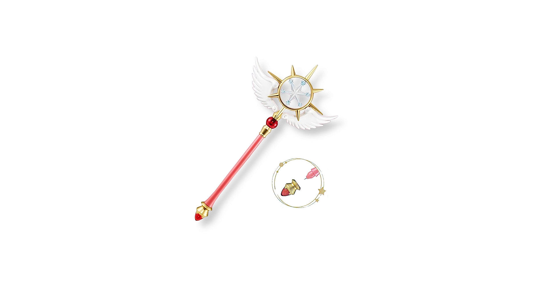 夢の杖　1/1 カードキャプターさくら カードキャプターさくら25』より、夢の杖がフリューのプライズに