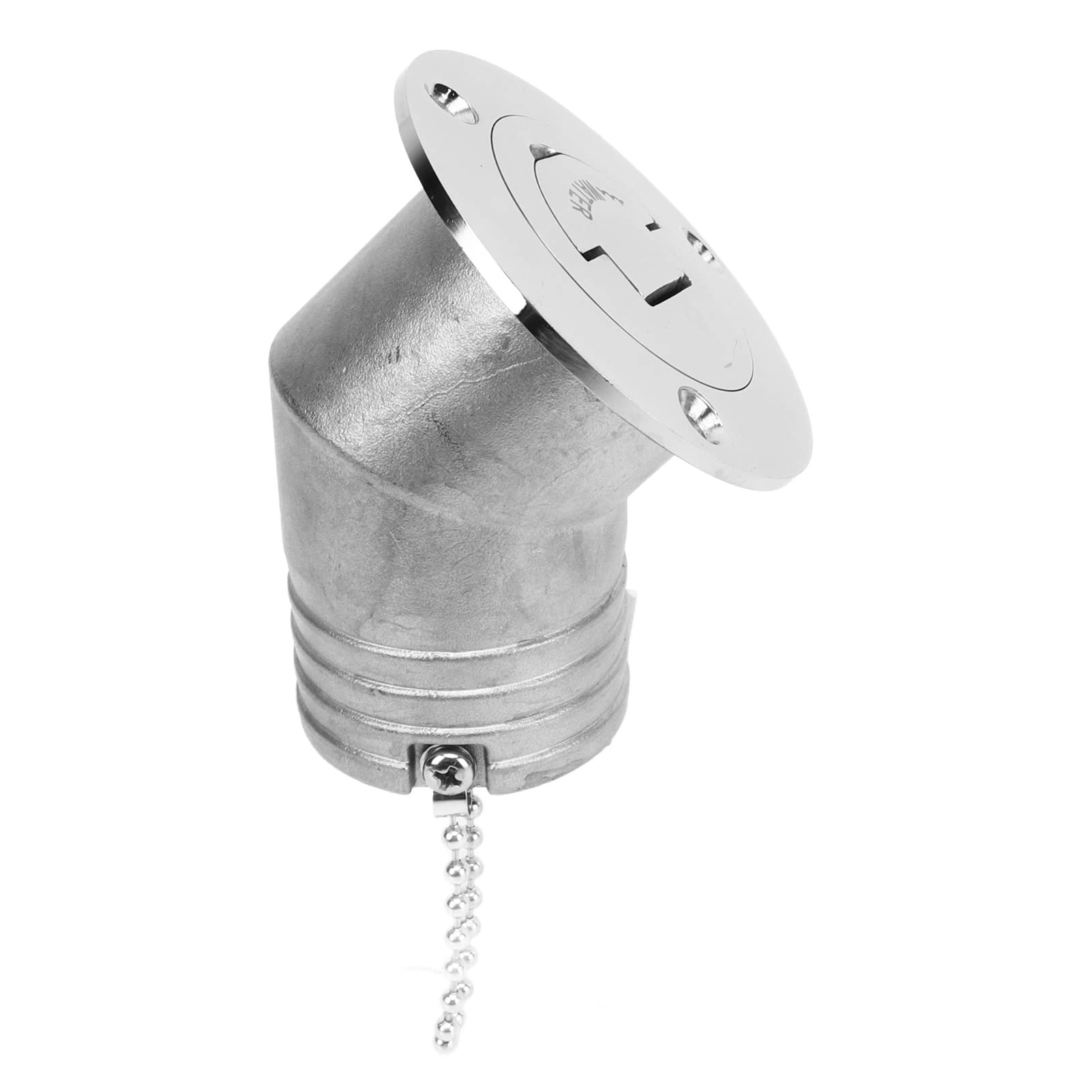 316 Elstahl 45 Grad ckfüller Schlüsselkappe GAS DIESEL KRAFTSTOFF ABWASSER 1,5 38mm Marine Boot Hardware ck Füllkappen  34