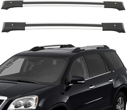OCPTY Barras transversales para portaequipajes GMC Acadia 2011 2012 2013 2014 2015 2016 portaequipajes portaequipajes en la azotea bolsa de