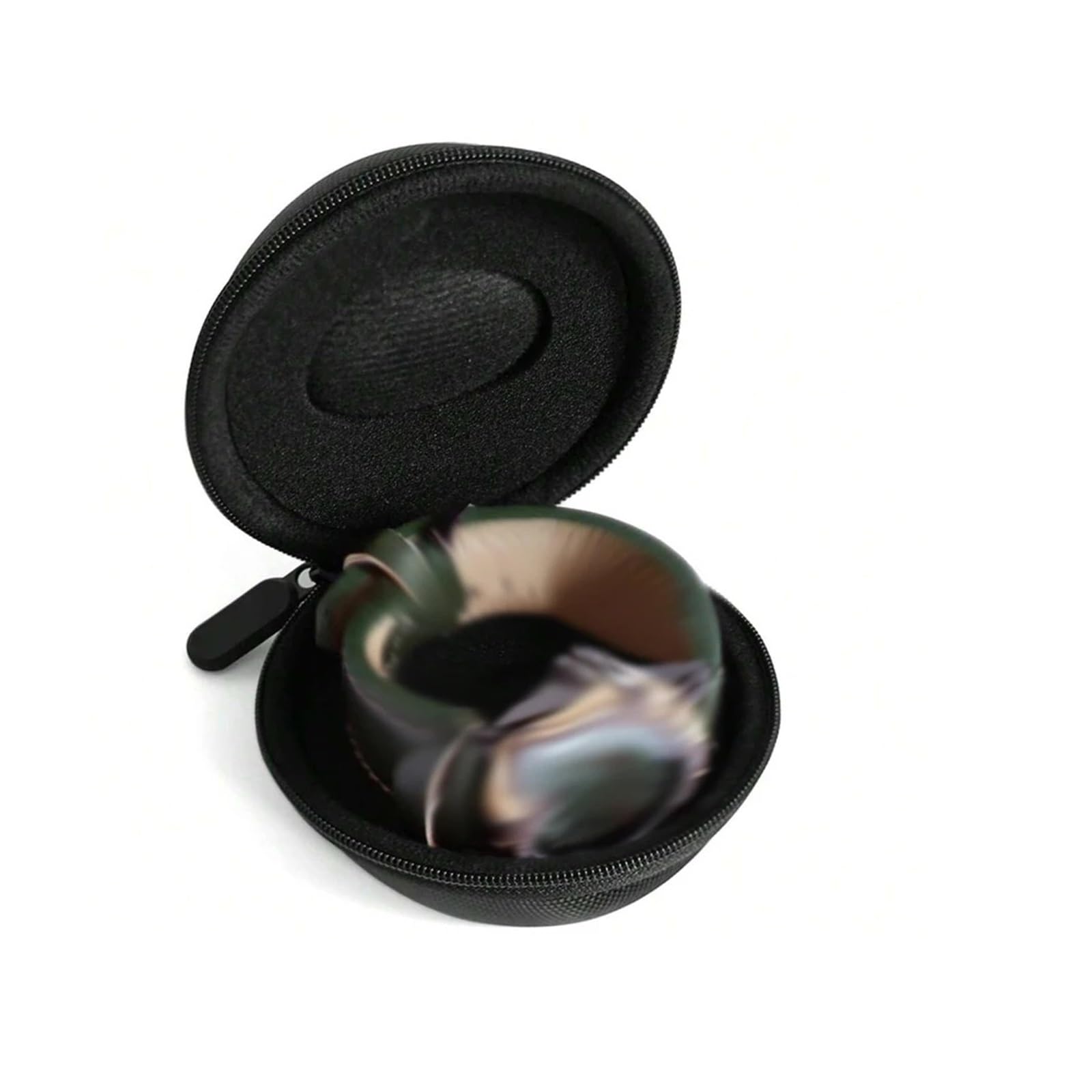 Tragbare Uhren-Reisebox For Herren, Uhrenbox Mit Schwarzer Uhrrolle, Reisebox, Aufbewahrungsbox, Displaybox For Reisen For Und Damen zur Aufbewahrung von Uhren(Black 1 Card Positions)