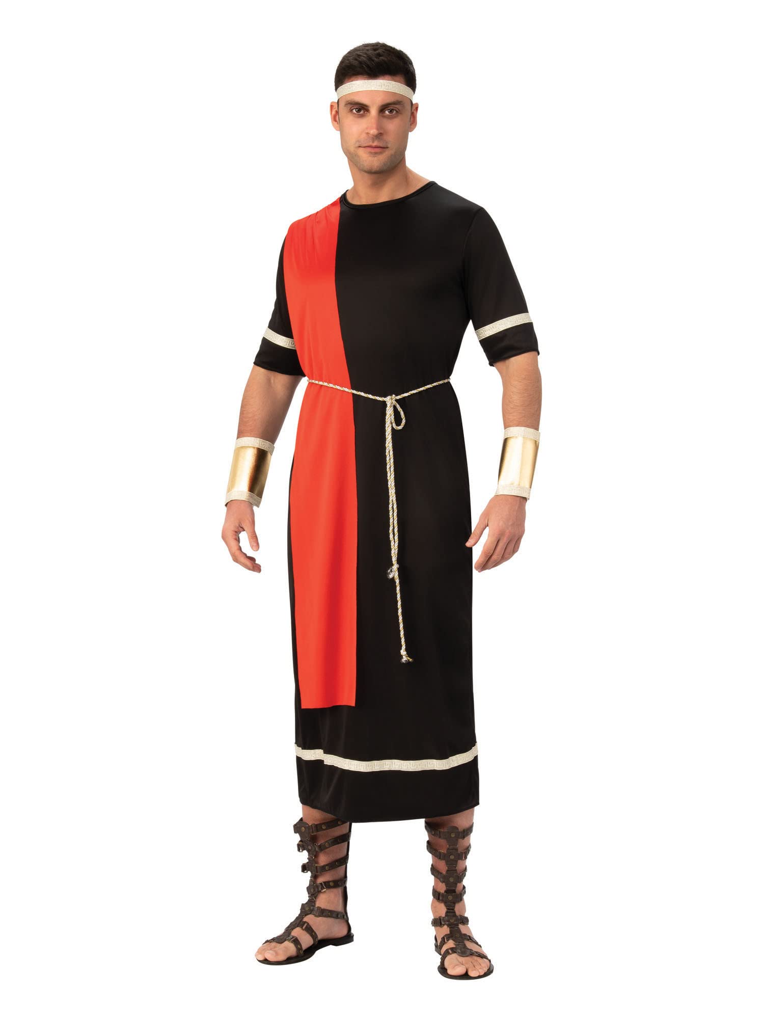 Official Forum AC341 Standard Adult Mens Black Caesar Toga Costume