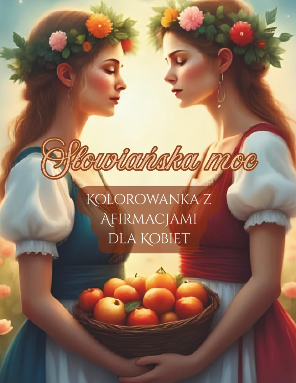 Słowiańska Moc – Kolorowanka z Afirmacjami Kobiet: Relaks, natura i pozytywne afirmacje dla kobiet