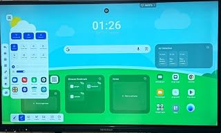 AI Enabled EDLA Certified Interactive Flat Panel, 65-inch 4K UHD Display, 8GB RAM + 128GB Storage, Android 14, Perfect for... Price In India