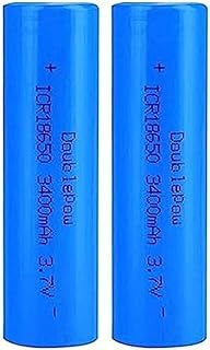 18650 Battery 3 7V 3400mAh 18650 Rechargeable Lithium Battery 18650 Batteries,6PCS