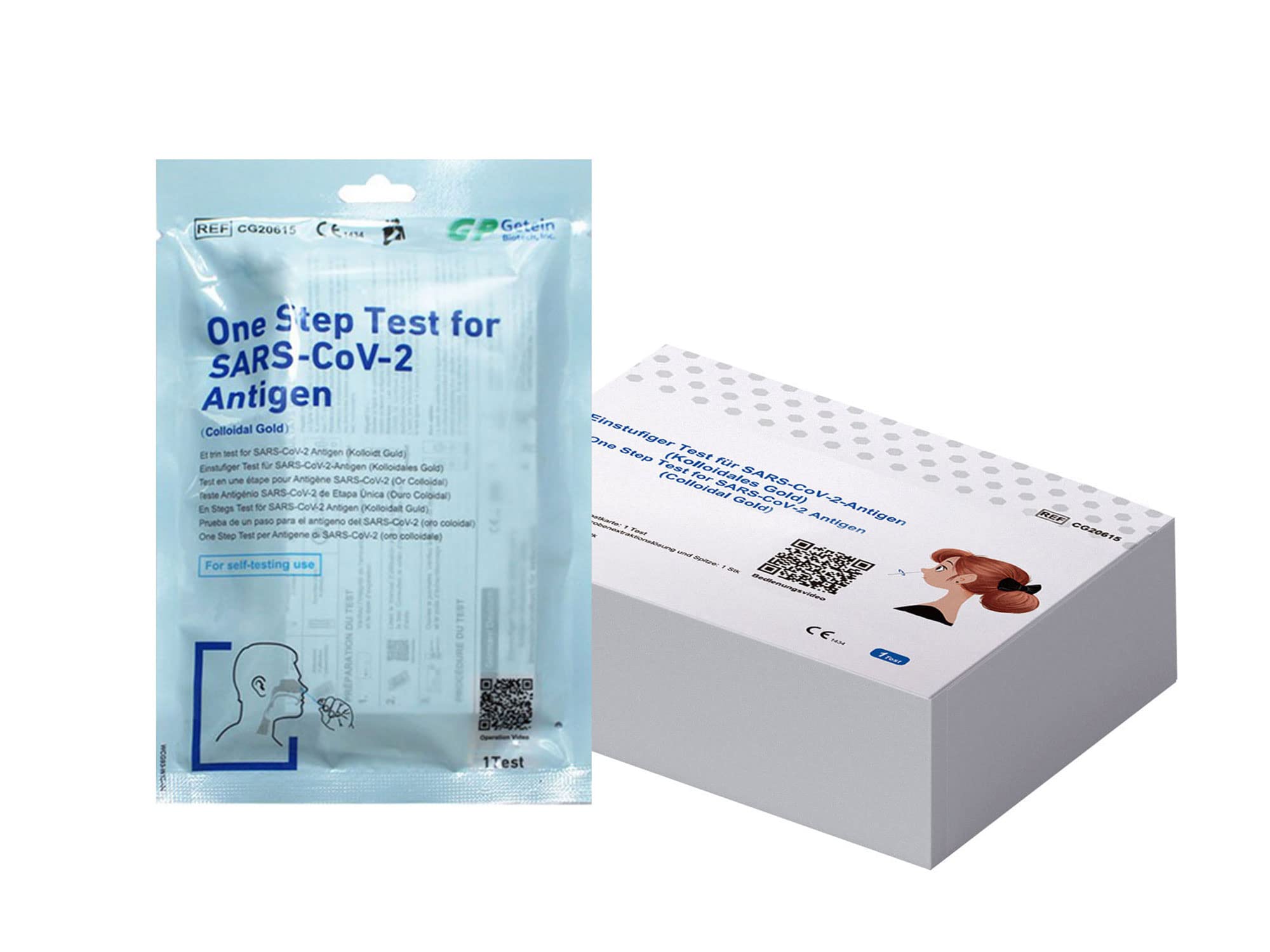 AUPROTEC 25x Corona Schnelltest für zuhause EU CE 1434 zertifiziert Laientest zur Selbstanwendung