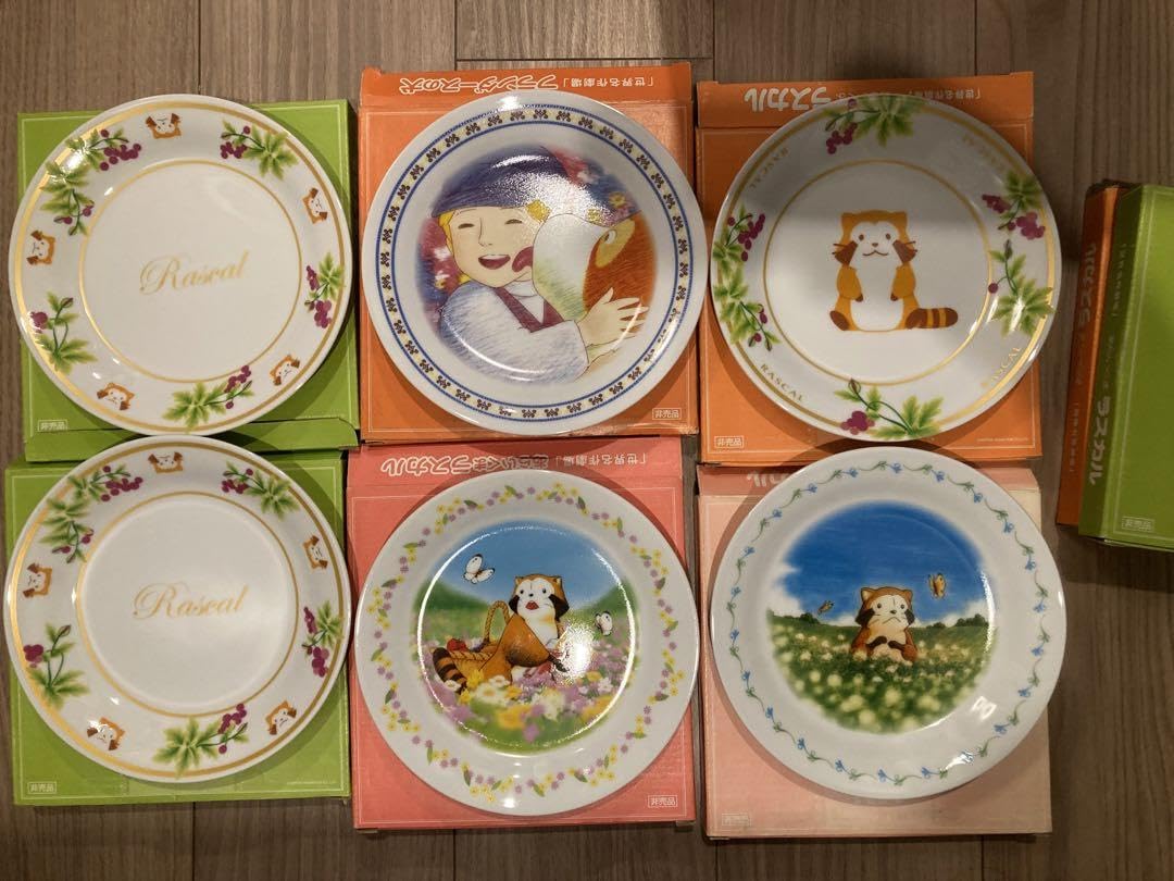 ✨新品☆海外作家品、絵皿、裏側に作家名入り Amazon | 世界名作劇場 絵皿6枚セット（18cm） | ノーブランド品