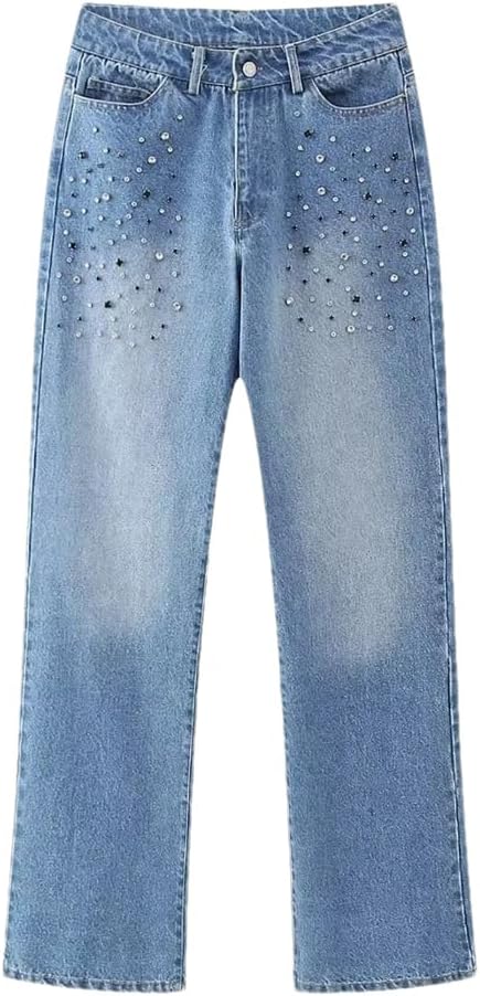 オーバーフレアストレッチデニム ライトブルー ベリアミミ BELEAR MIMI