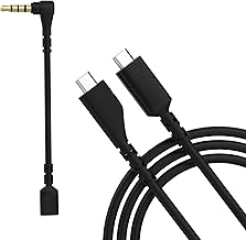 Arctis 3 Replacement Cable Cord for SteelSeries Arctis 7, Arctis 5, Arctis 3, Arctis Pro Wireless, Arctis Prime, Arctis 5, Arctis Pro+ Gaming Headset(2 in 1, 3.5mm, 4.9ft), Arctis-3/5/7