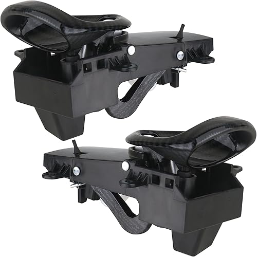 Miniatura 4 de APPERFiT Manija de puerta interior (fibra de carbono) compatible con Nissan 350Z 2003 2004 2005 2006 2007 2008 2009