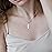SmileBelle Moonstone Necklace as New Beginnings Gifts for Women, Clear Quartz Crystal Necklace Inspirational Gifts, White Necklace Moonstone Jewelry as June Birthstone for Girl as Christmas Gifts