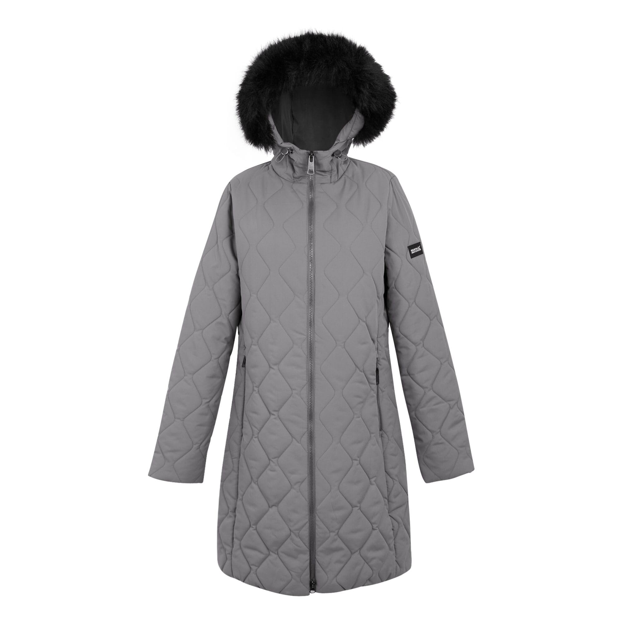 Regatta Women's Fritha III Insulated Parka Jacket with Recycled Thermoguard Insulation, perfect for Outdoors