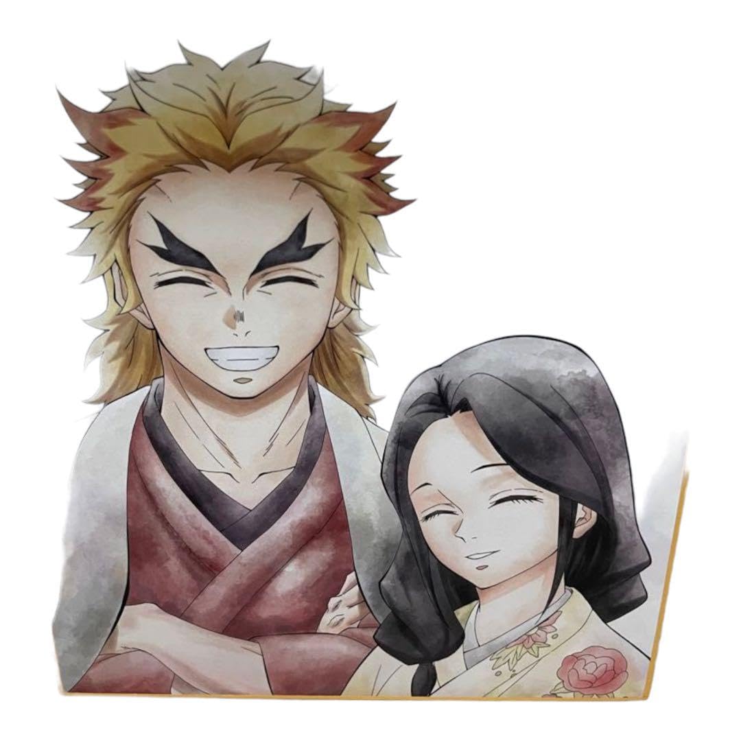 繋がるスクエア缶バッジ　煉獄　杏寿郎　槇寿郎　瑠火　千寿郎　幼少期　炭治郎 ufotable on X: 