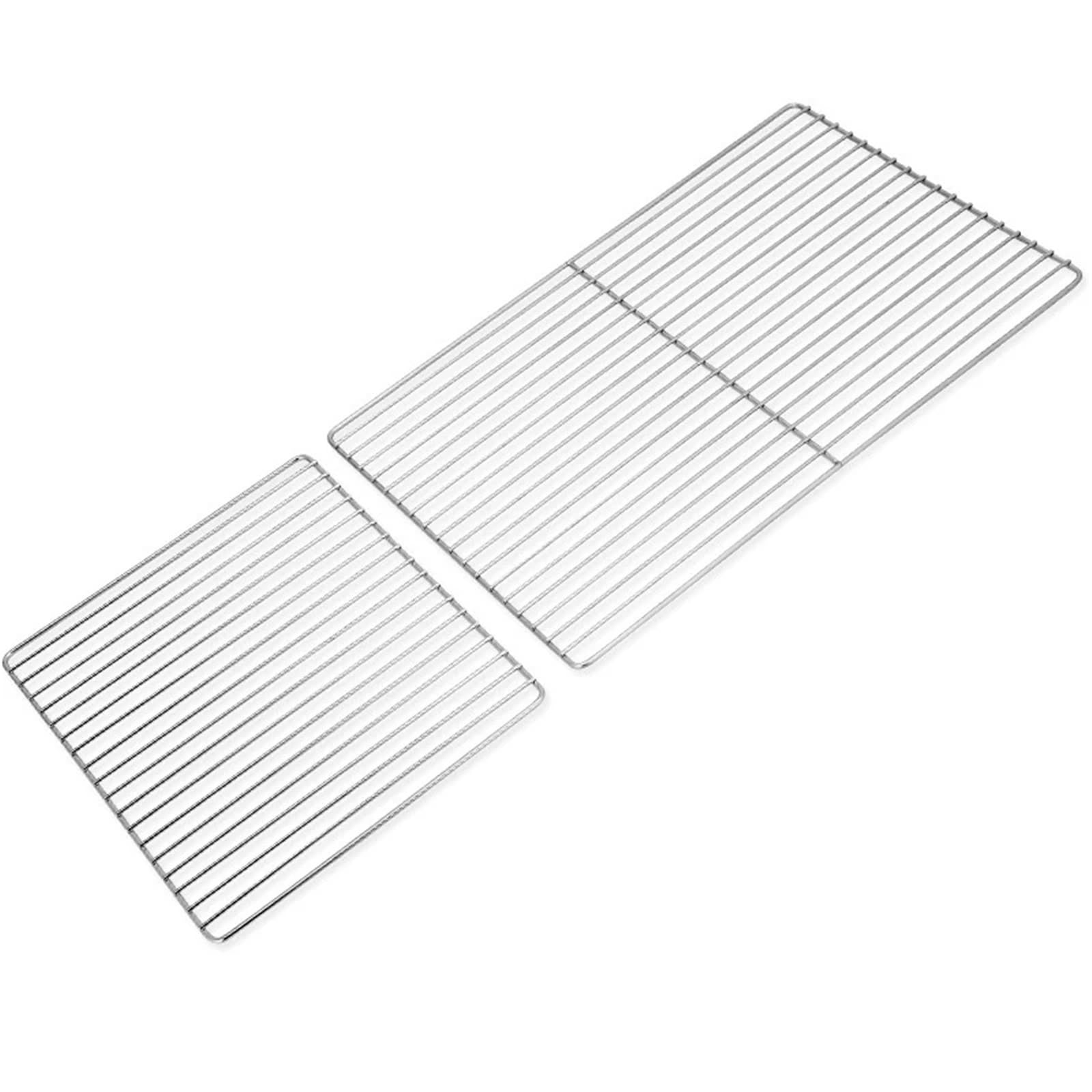 Rejilla Barbacoa Barbecue Grill Net Stainless Steel Rack Grid Grate Replacement for Camping Kitchen(30x45cm)